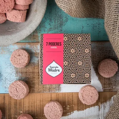 Bomba Carbón de Defumación Activada 7 Poderes X 12 sagrada madre