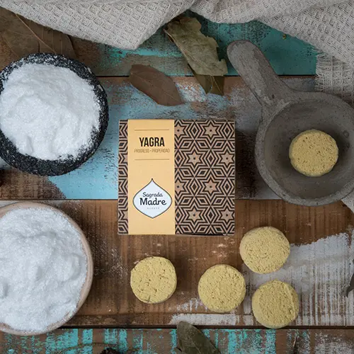 Bomba Carbón de Defumación Activada de Yagra X 12 sagrada madre