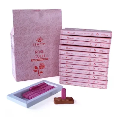 Ladrillo de incienso Rosas