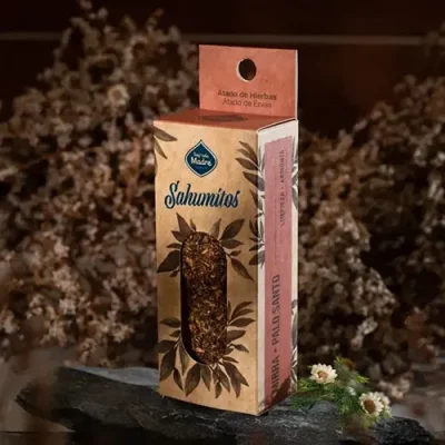 sahumito mirra palo santo x 1 sagrada madre