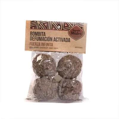 bombita fuerza infinita x 4 bolsita sagrada madre