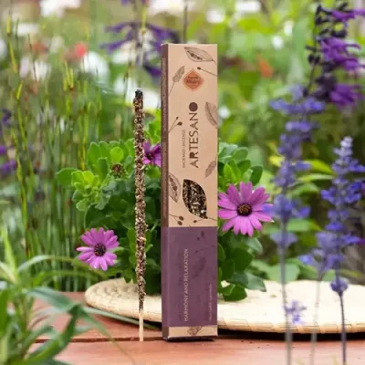 incienso artesano palo santo lavanda x 5 sagrada madre