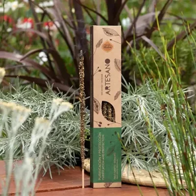 incienso artesano palo santo romero x 5 sagrada madre