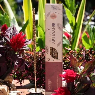 incienso artesano palo santo sandalo x 5 sagrada madre