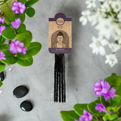 Incienso Línea Tao Black Violeta Lavanda Relajación Sagrada Madre