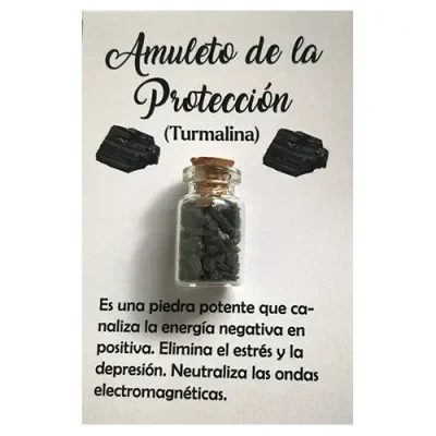 amuleto de la proteccion turmalina