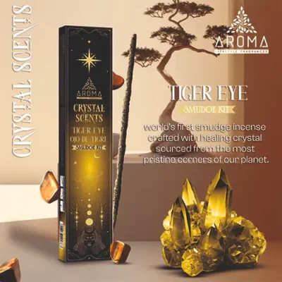 incienso crystal ojo de tigre aroma